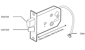 Khóa điện tử Hafele Igloohome EL8500-TCB 912.05.384